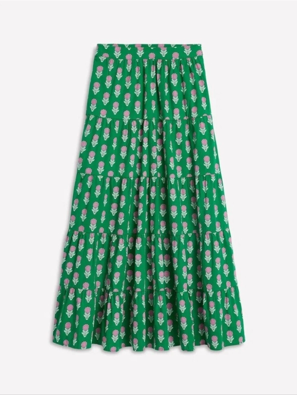 BODEN Nadia Poplin Maxi Skirt Size 8R - Picture 3 of 6